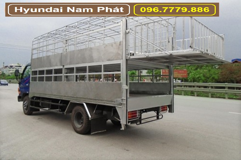 HD99 gắn bửng nâng hạ